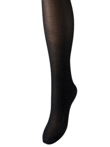 Glitzer-Strumpfhose "gldMIA" in schwarz