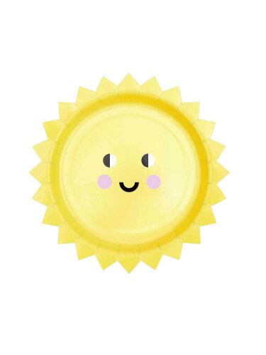 Papptellerset "gldHAPPYSUNSHINE"