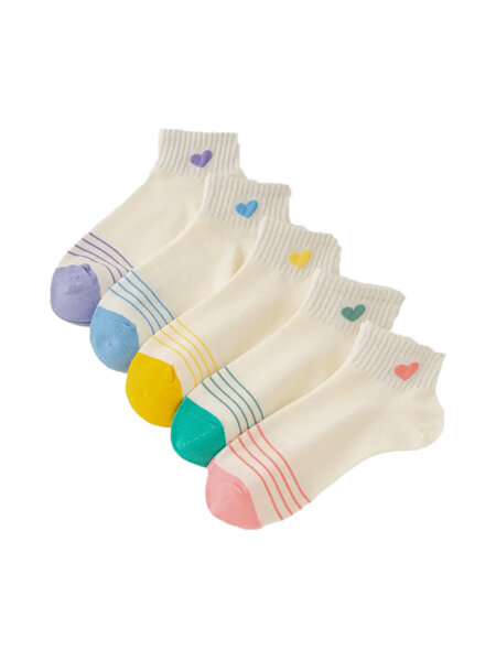 Socken &quot;gldPASTELLHEARTS&quot; in mehreren Varianten