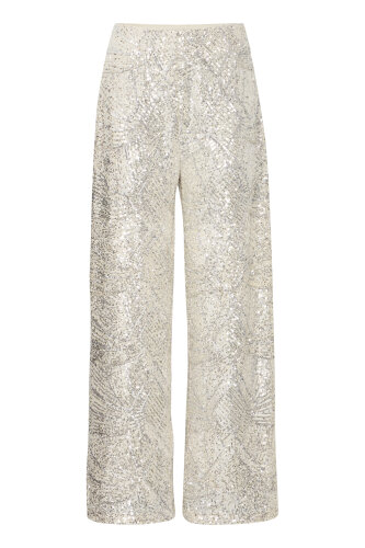 Paillettenhose "gldFAUCA" in frosted almond