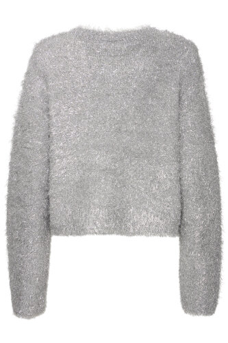 Pullover &quot;gldBLIZI&quot; in silber