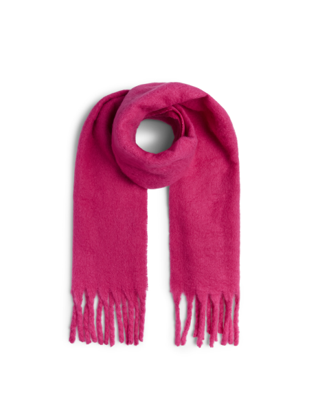 Schal mit Fransen &quot;gldNIKITA&quot; in Beetroot Purple