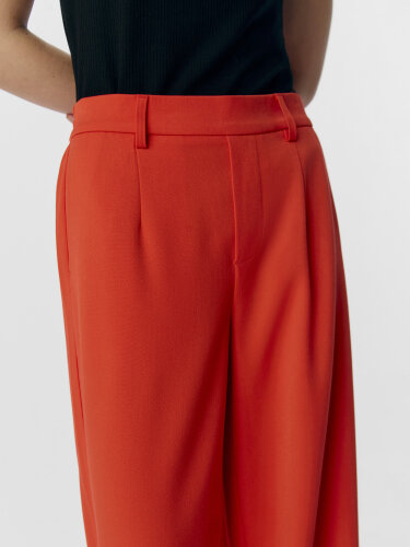 Weite Hose &quot;gldLISA&quot; in rotorange