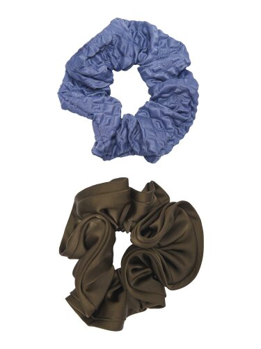 Scrunchie "gldMARIKA" in braun oder blau