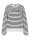 Gestreifter Pullover &quot;gldGRETA&quot; in wei&szlig;/schwarz