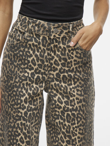 Jeans &quot;gldCHIA&quot; mit Leoprint