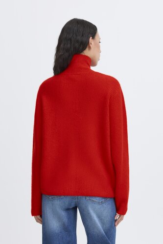 Strickjacke &quot;gldDUCIE&quot; in rot