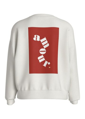 S&uuml;&szlig;er Sweater &quot;gldREFLECT&quot; mit Amour-Schriftzug