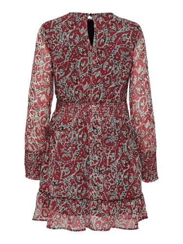 Gesmoktes kurzes Kleid "gldIRENA” in urban red