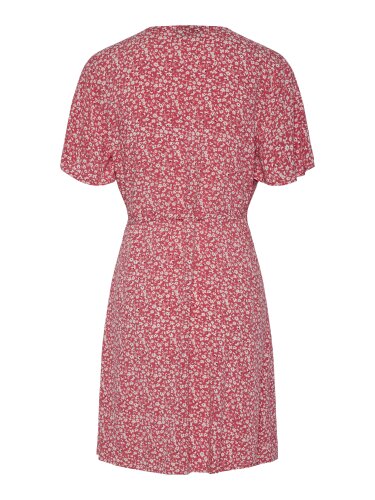 Pinkes Wickelkleid &quot;gldTALA&quot; aus Viskose