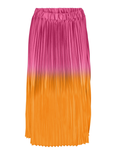 Midi-Rock "gldSOFTLY" in Pink/Orange