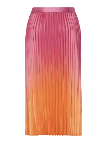 Midi-Rock "gldSOFTLY" in Pink/Orange