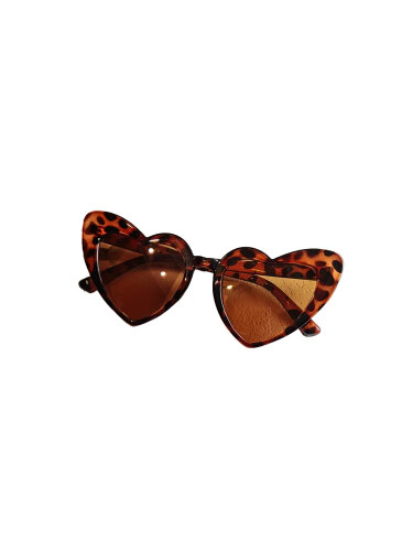 Herzchen-Sonnenbrille &quot;gldLEOHEART&quot;