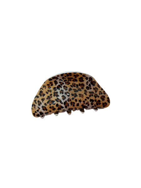 Haarklammer &quot;gldANDREA&quot; kleiner Leoprint