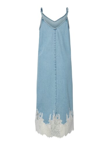 Midi Dress &quot;gldFENI&quot; in light blue denim