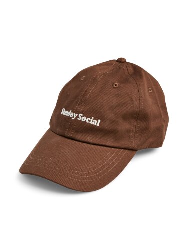 Cap &quot;gldJULIE&quot; aus Baumwolle in braun