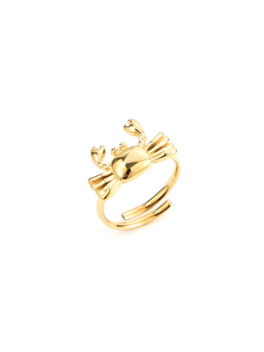 Ring &quot;gldBEACH&quot; Krebs
