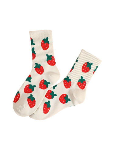 Socken &quot;gldERDBEERCHEN&quot;