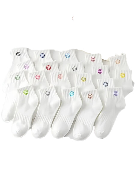 Socken &quot;gldMILA&quot; mit Smileys in verschiedenen Farben