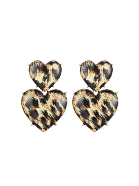 Ohrringe &quot;gldPAULA&quot; mit Leo-Herzen