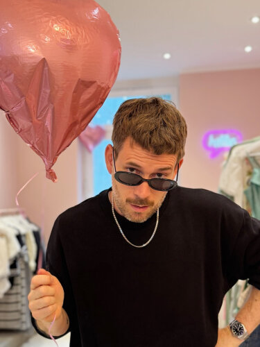 Sonnenbrille &quot;gldDALE&quot; in schwarz