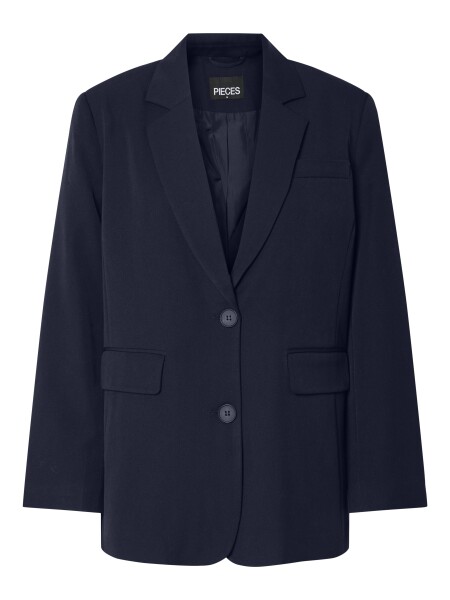 Blauer Blazer &quot;gldKAMIL&quot; aus recycelten Materialien