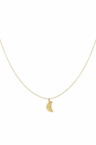 Croissant-Halskette &quot;gldELLA&quot; in gold