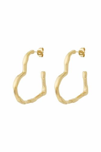Herz-Creolen &quot;gldDEBBIE&quot; in gold