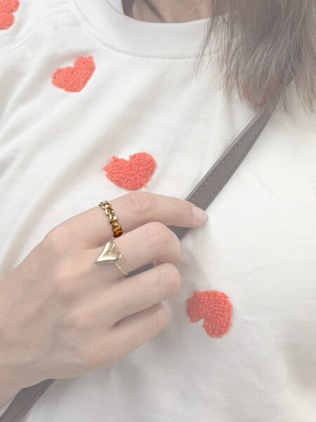 Ring &quot;gldFILLI&quot; mit vielen Herzen