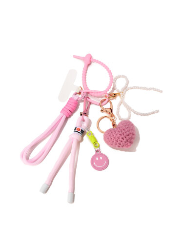 Schl&uuml;sselanh&auml;nger &quot;gldCHARLY&quot; in rosa