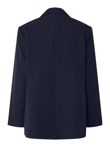 Schwarzer Blazer &quot;gldKAMIL&quot; aus recycelten Materialien