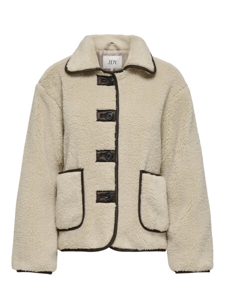 Teddy Jacke &quot;gldNOELLA&quot; in beige