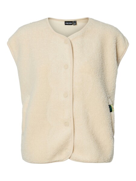 Teddy Weste &quot;gldKATTY&quot; in beige