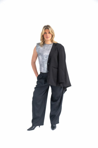 Barrel-Pants &quot;gldOLIVIA&quot; in schwarz