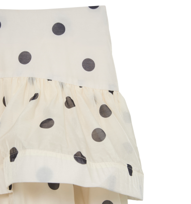 Midirock "gldDOROTHY" mit Punkten