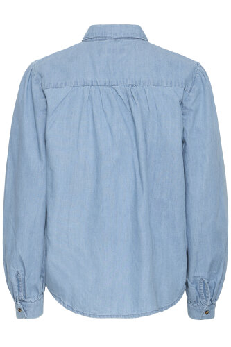 Jeansbluse &quot;gldBARCY&quot; aus Baumwolle