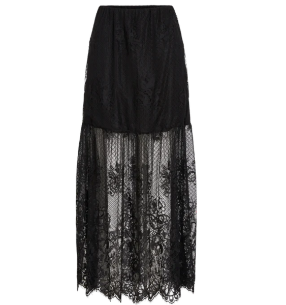 Langer Rock "gldLEYA" in anthrazit