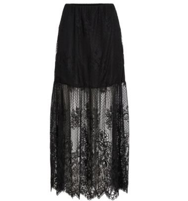 Langer Rock "gldLEYA" in anthrazit