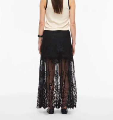 Langer Rock "gldLEYA" in anthrazit