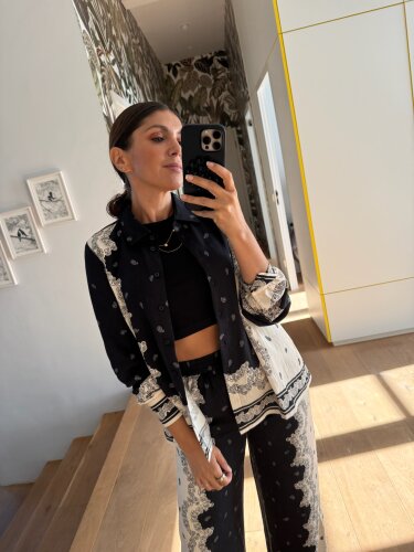 Hochwertige Bluse &quot;gldTRANO&quot; aus Viskose