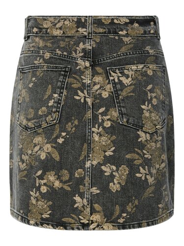 Kurzer Jeansrock &quot;gldTAUPERA&quot; mit Blumenprint