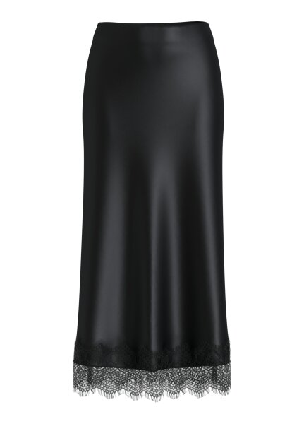 Langer Rock &quot;gldELLETTE&quot; in schwarz