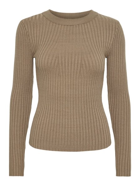 Lang&auml;rmliges geripptes Top &quot;gldCRISTA&quot; in Fossil