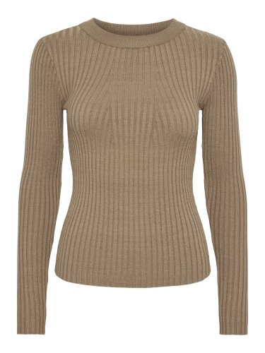 Lang&auml;rmliges geripptes Top &quot;gldCRISTA&quot; in...