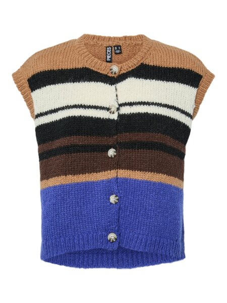 Gestreifte Strickweste &quot;gldJIDA&quot;