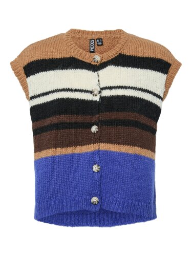 Gestreifte Strickweste &quot;gldJIDA&quot;