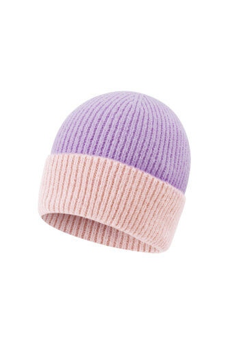 M&uuml;tze &quot;gldTRINA&quot; in lila und rosa