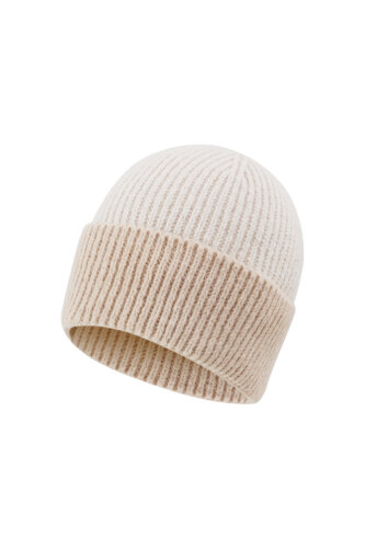 M&uuml;tze "gldTRINA" in creme und beige