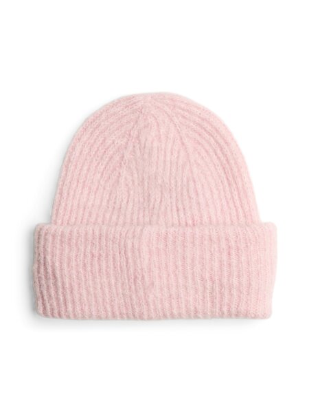 Rosa Strickm&uuml;tze &quot;gldBERA&quot; mit Alpakawolle