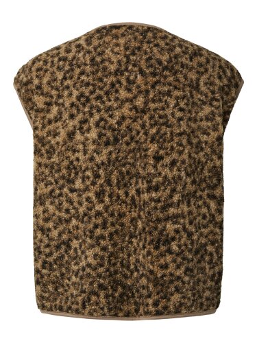 Teddy-Weste "gldKATTY" in leo